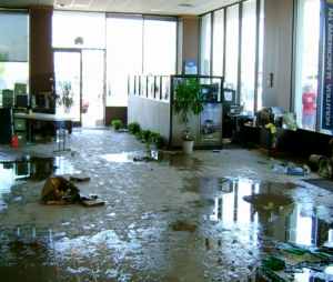 commercial water damage repair in Carrollton