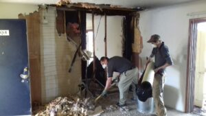 fire damage restoration in Carrollton cleanup team